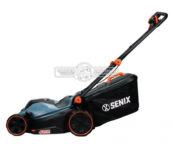 Газонокосилка электрическая Senix LPPE20-M-EU (PRC, 2000 Вт, 43 см, пластик, 50 л, мульчирование, 15.5 кг)