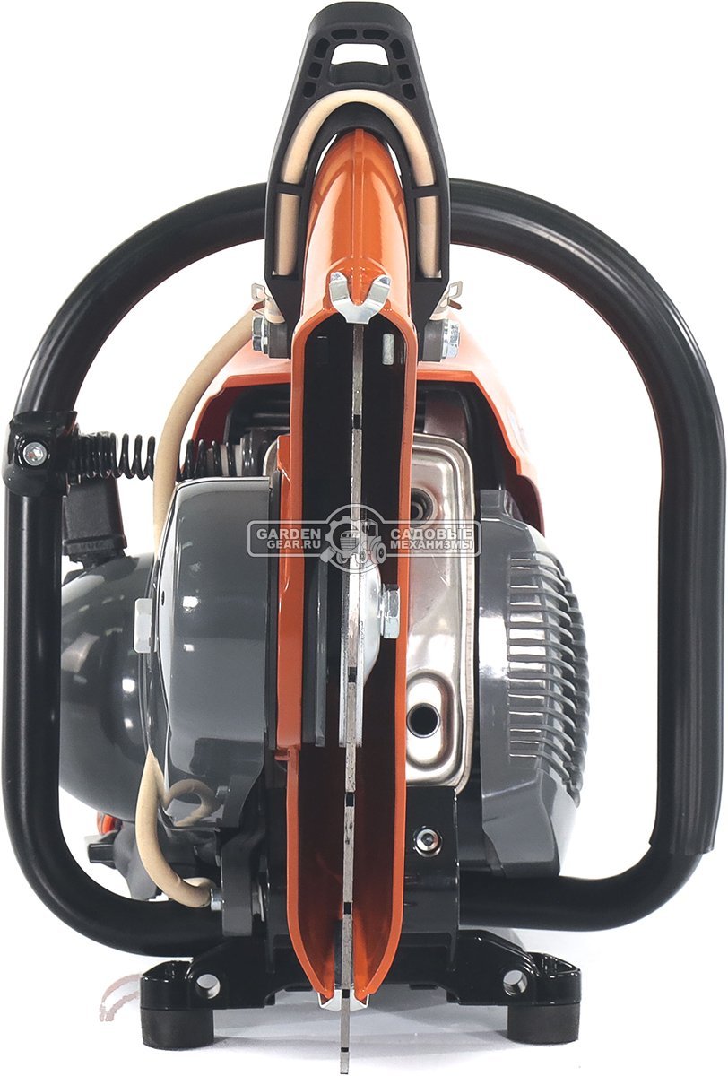 Бензорез Holzfforma GC420 14" (PRC, 66,7 см3, 3,2 кВт/4,4 л.с., диаметр круга 350 мм, глубина реза 110 мм, 9,6 кг.)