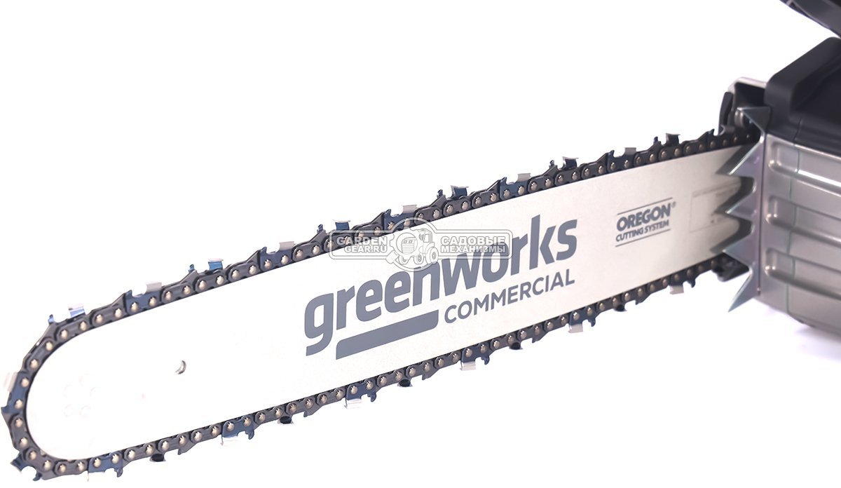 Пила аккумуляторная цепная GreenWorks OCS600 18" без АКБ и ЗУ (PRC, BL 82В, 3.6 кВт, 3/8"-1.3-68E, 4.45 кг)