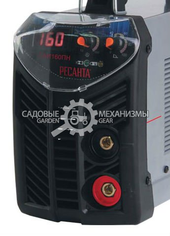 Сварочный аппарат инверторный Ресанта САИ 160 ПН (PRC, 140-260 В, 10-160 А, 3,2 мм, 5,7 кг)