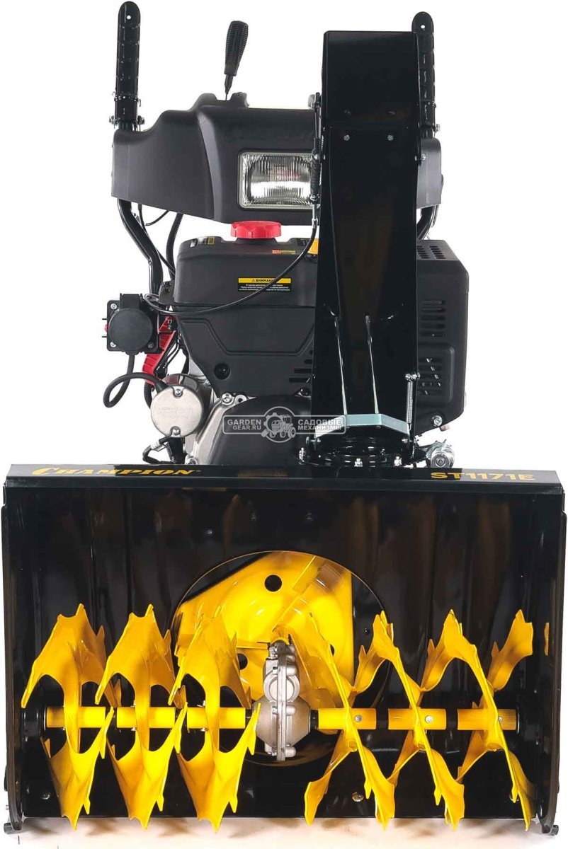 Снегоуборщик Champion ST1171E (PRC, 70 см., Champion, 375 см3,  эл/стартер 220В, фара, автоматический дифференциал, 123.5 кг)