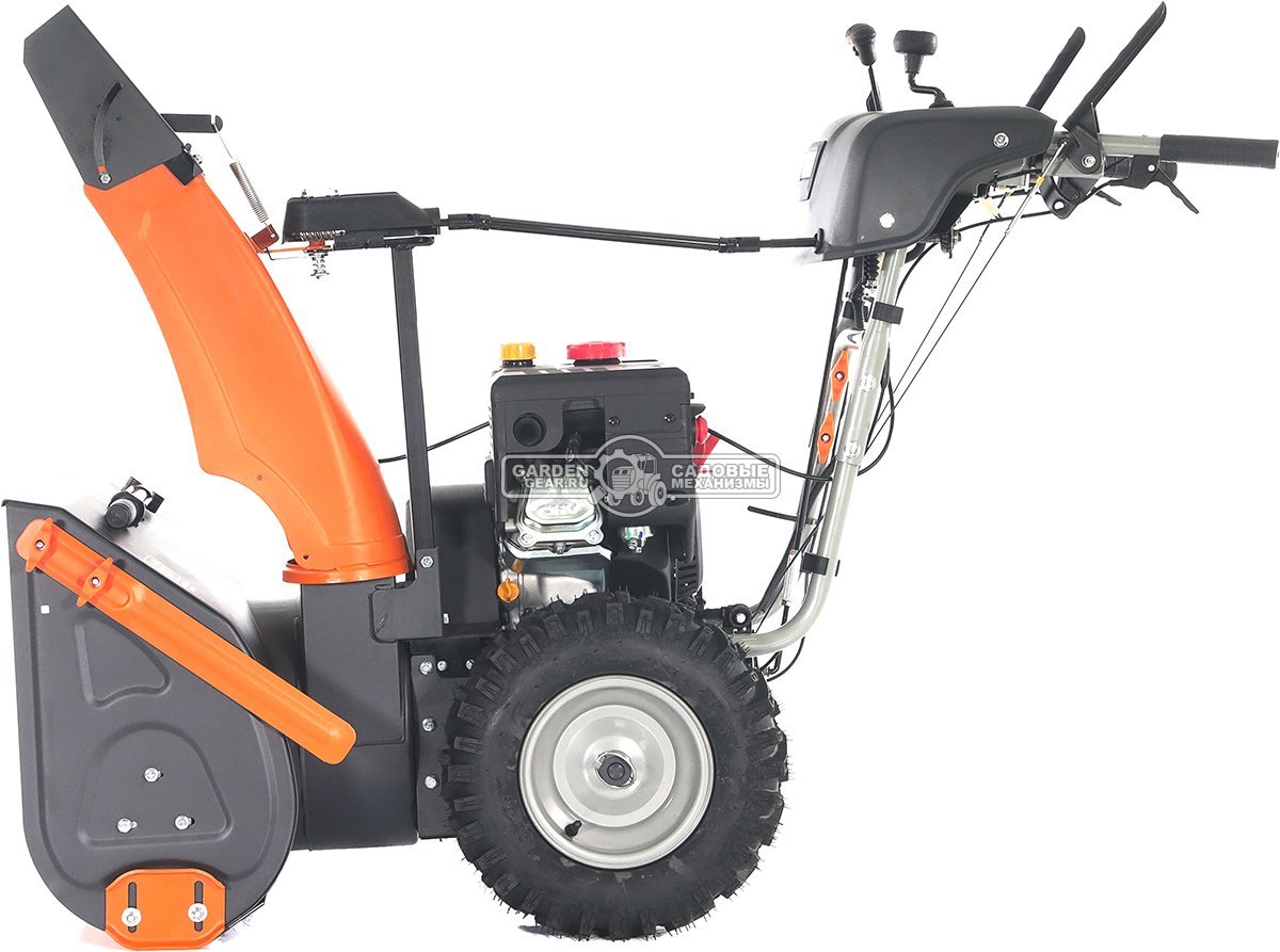 Снегоуборщик Daewoo DAST 224 MY2024 (PRC, 60 см, Daewoo, 220 см3, эл/стартер 220В, скорости 6/2, фара, подогрев рукояток, дифференциал, 93 кг)