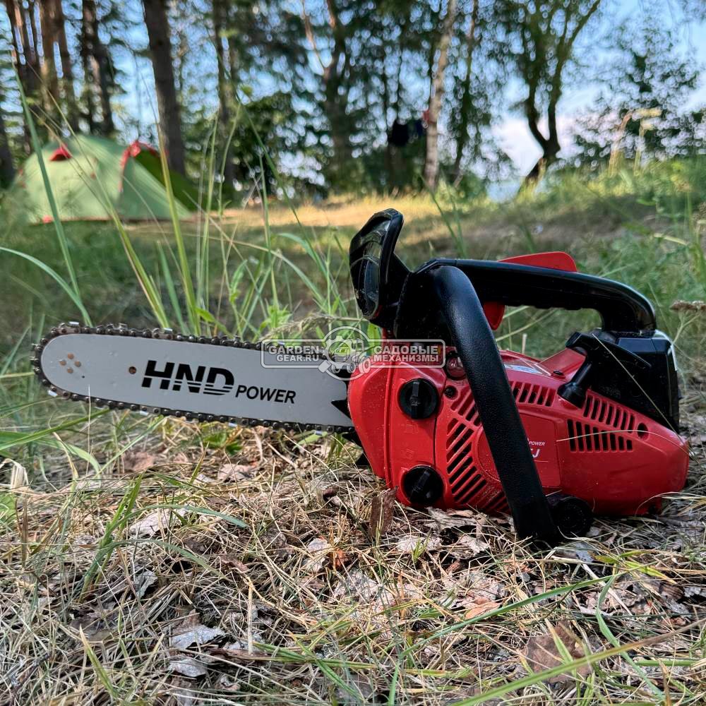 Бензопила сучкорез одноручная HND CS25J 12" (PRC, 25.4 см3, 0.9 кВт/1.2 л.с., Oregon 3/8"-1.3-50Е, 3.2 кг)