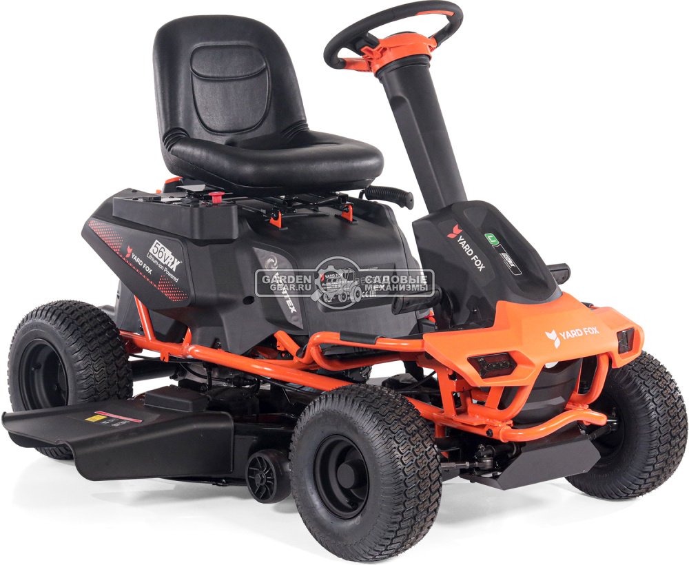 Садовый минирайдер Yard Fox T 96 SB аккумуляторный (PRC, 56В, 50 Ач LFP/Li-ion, 96 см, LED фара, мульчирование, 210 кг)