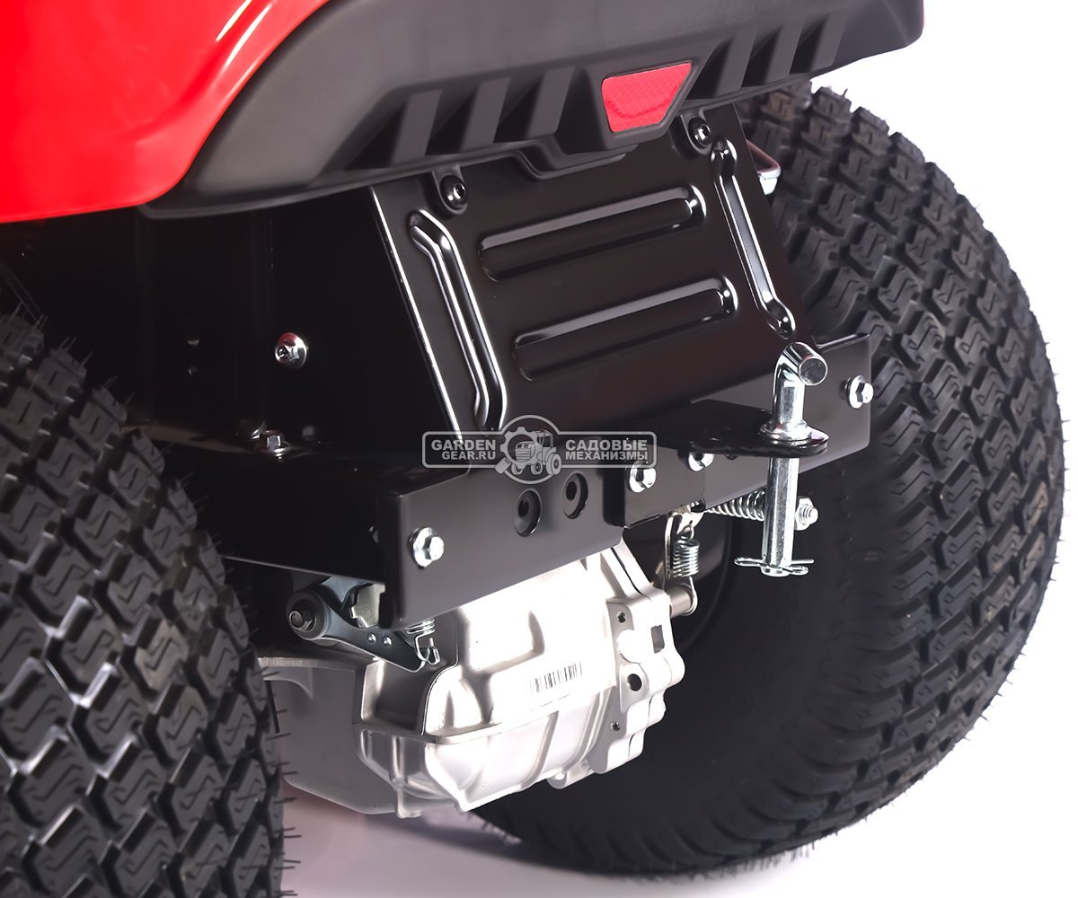 Садовый трактор Evoline TRG 98 H (PRC, Loncin 452 куб.см., гидростатика, ширина кошения 96 см, боковой выброс, 182 кг)
