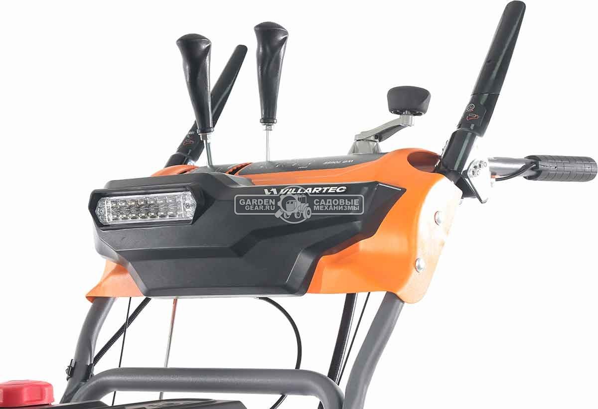 Снегоуборщик Villartec WB7066E (PRC, 66 см, Loncin, 212 см3, эл/стартер 220В, фара, подогрев рукояток, скорости 6/2, 88 кг)
