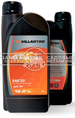 Масло летнее Villartec 4T GARDEN SAE 30 полусинтетическое 1 л.