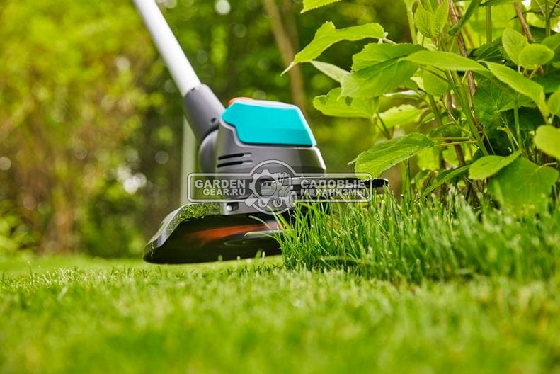 Триммер аккумуляторный Gardena EasyCut 23/18V P4A без АКБ и ЗУ (PRC, 18B, пласт. нож 23 см, 2.3 кг)