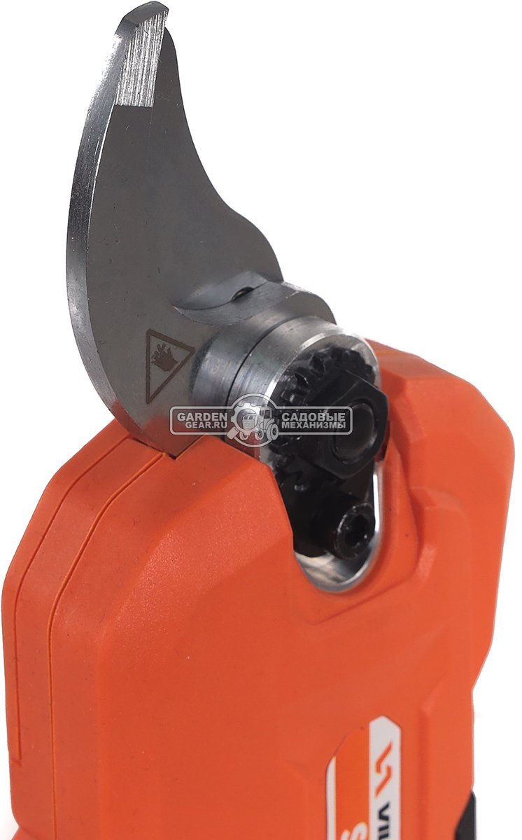 Аккумуляторный секатор Villartec SS20 с АКБ 2 А/ч и ЗУ (PRC, Li-Ion, BL, 20В, ветки до 27 мм, 1.0 кг.)