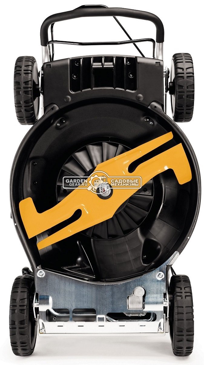 Газонокосилка бензиновая Stiga Twinclip 55 SVEQ H с электрозапуском (SVK, 53 см., Honda GCVxe170, 167 куб.см., оцинк.сталь, 70л, 4в1, вариатор, 48 кг)