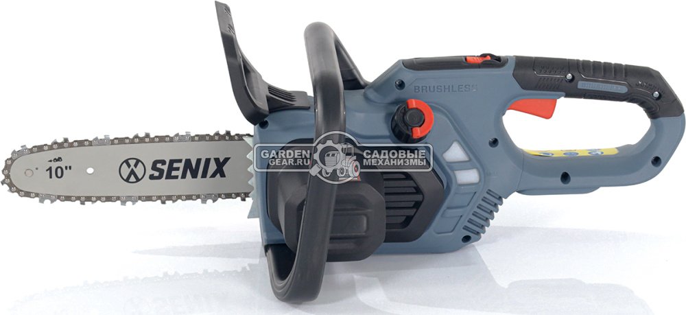 Пила аккумуляторная цепная Senix CSX2-M-EU 12" без АКБ и ЗУ (PRC, BL 20В, 3/8",1.1 мм, 40E, 3.2 кг)