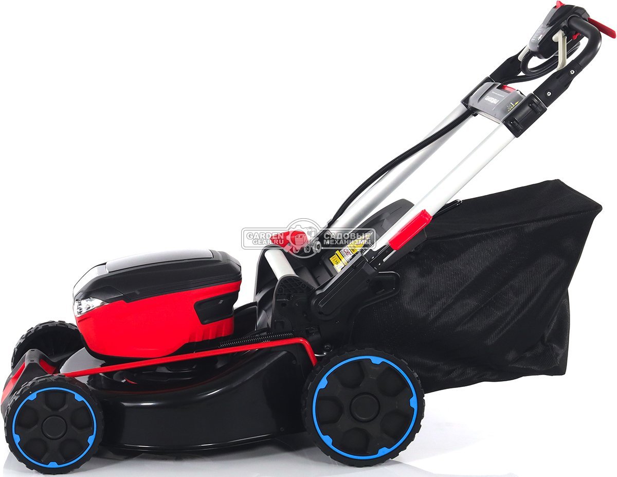 Газонокосилка аккумуляторная самоходная Мобил К XMA51 без АКБ и ЗУ (PRC, BL 60В, 51 см, 3 в 1, сталь, 60 л, 29 кг)