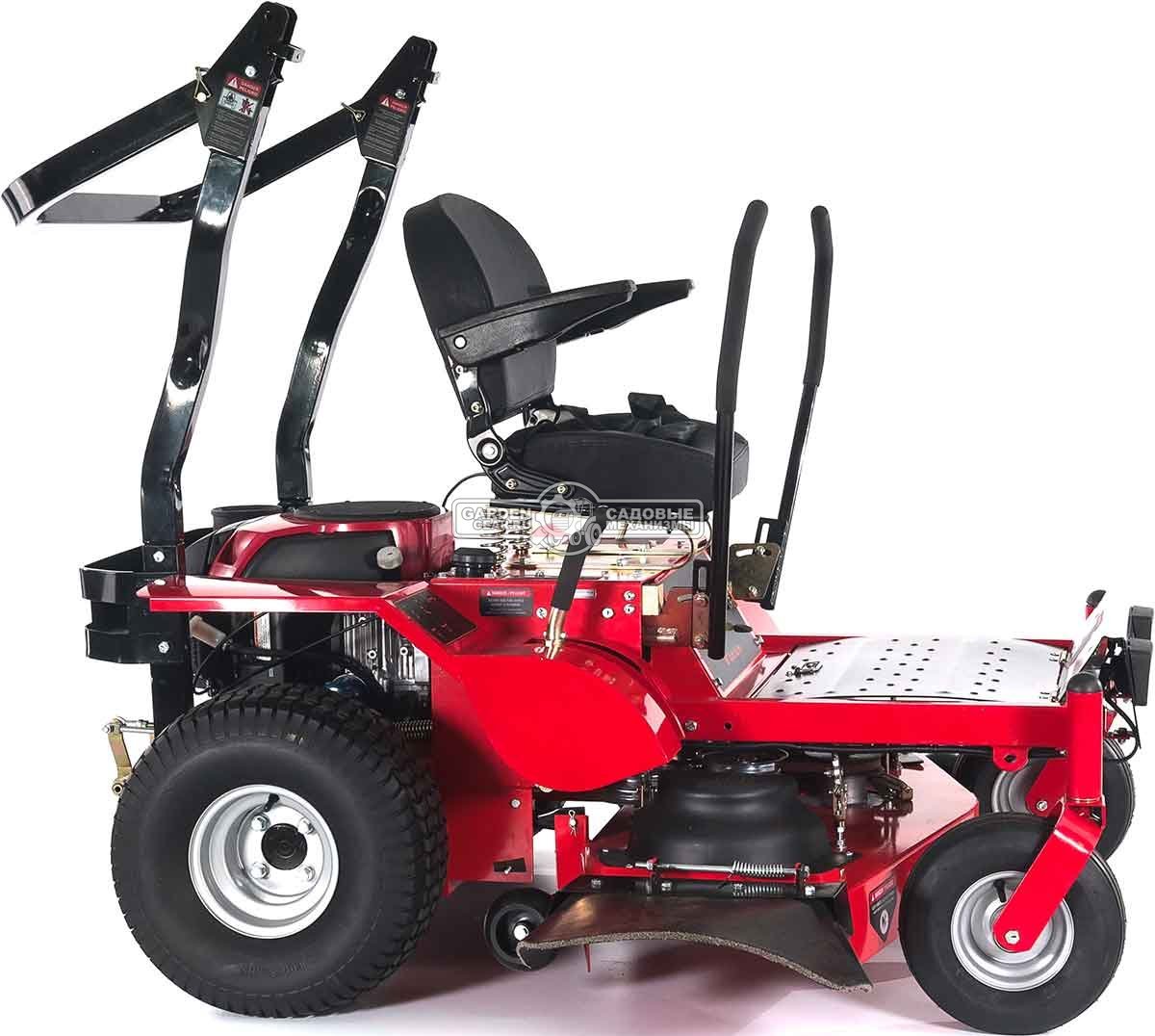 Садовый райдер ZimAni XT5 127 H-Pro с усиленной декой с нулевым радиусом разворота (PRC, Honda GXV690, 688 куб.см, гидростатика, 127 см, 450 кг)