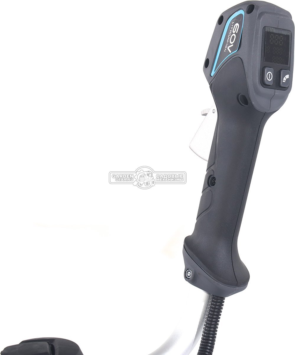 Мотокоса аккумуляторная Caiman ENO BCTi с АКБ B6040 и ЗУ C6025 (RUS, BL 60В, Standart Connect, T-рукоятка, нож 3T + леска 2,4 мм, 5,9 кг.)