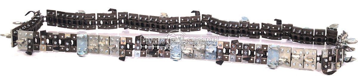Сменная цепь Baumech 120 мм. с зубьями для траншеекопателя 1200 мм., 57 кг.