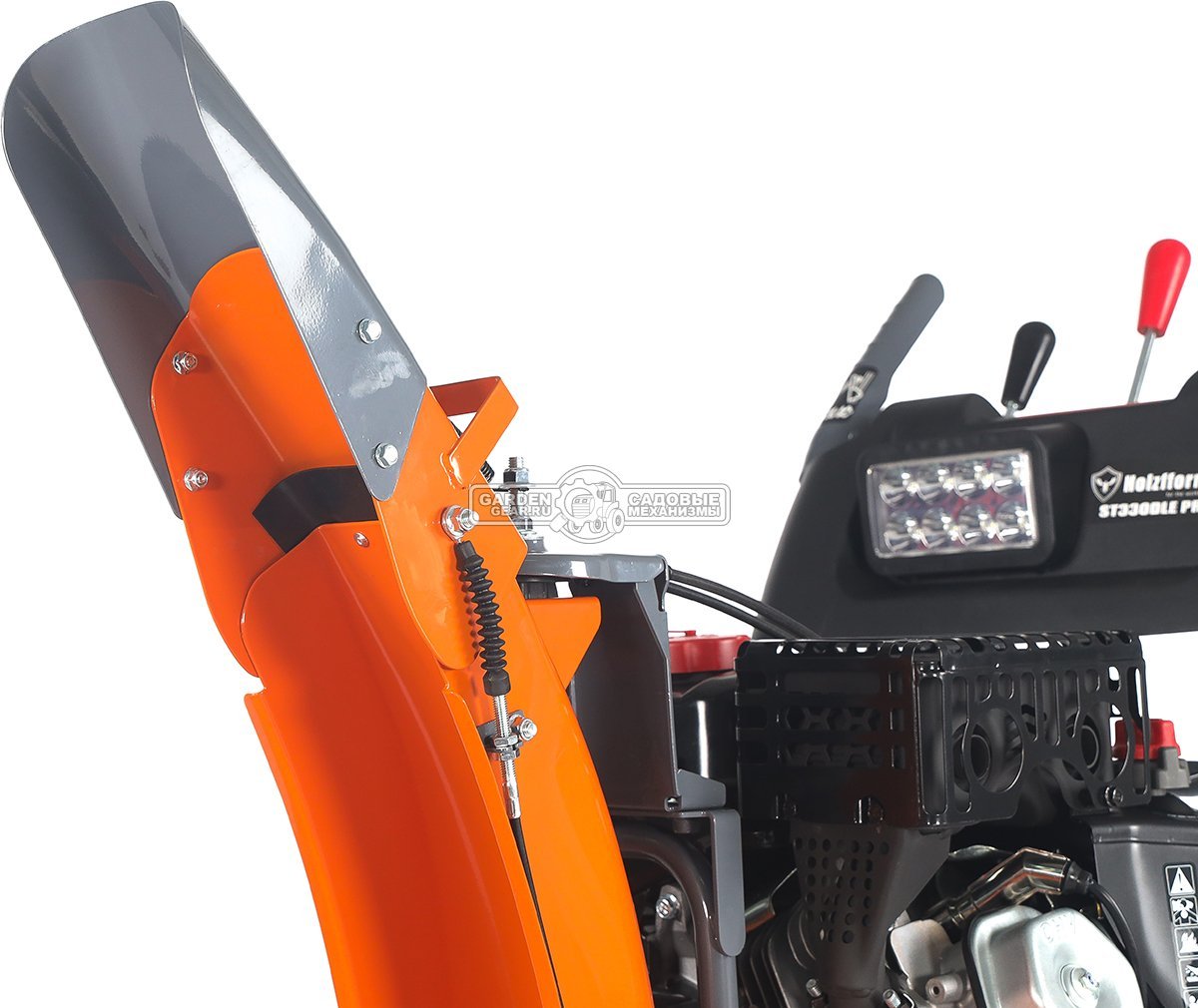 Снегоуборщик Holzfforma ST330DLE PRO Quattro Auger (PRC, 76 см, LCT Snow Storm 414 см3, эл/стартер 220В, LED фара, AutoTurn, скорости 6/2, 115 кг.)
