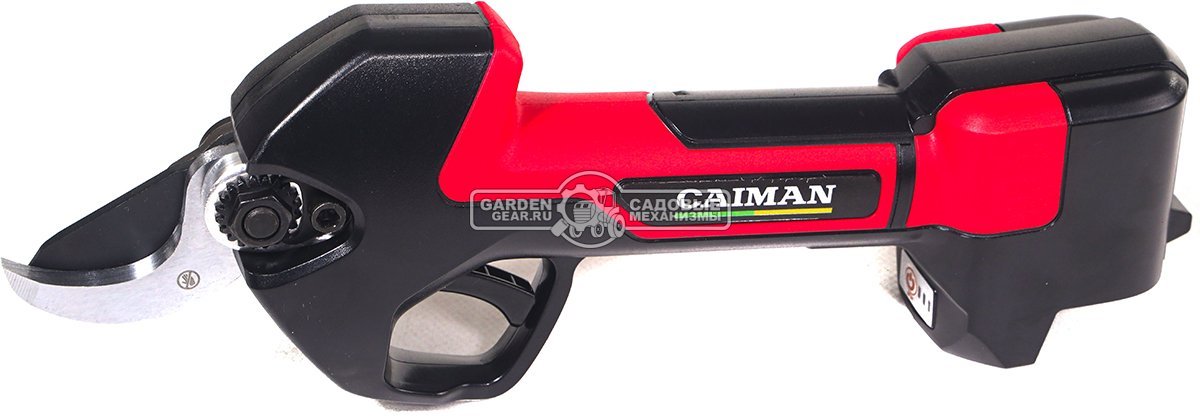 Секатор аккумуляторный Caiman CN-10003 с 2 АКБ и ЗУ (PRC, 14.4В, 2.5 А/ч, диаметр реза 30 мм, бесщеточный двигатель, 0,88 кг.) 