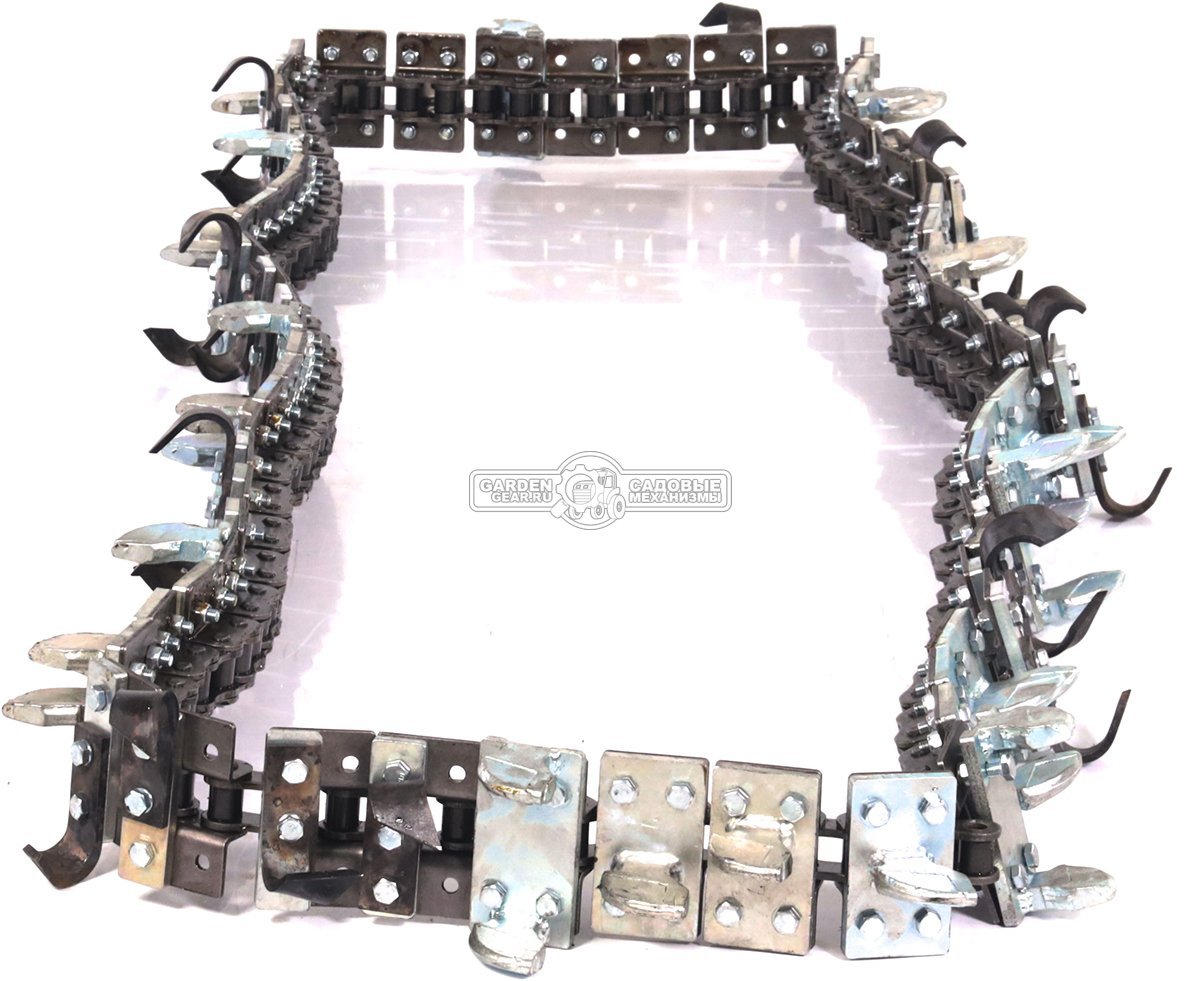 Сменная цепь Baumech 120 мм. с зубьями для траншеекопателя 1200 мм., 57 кг.