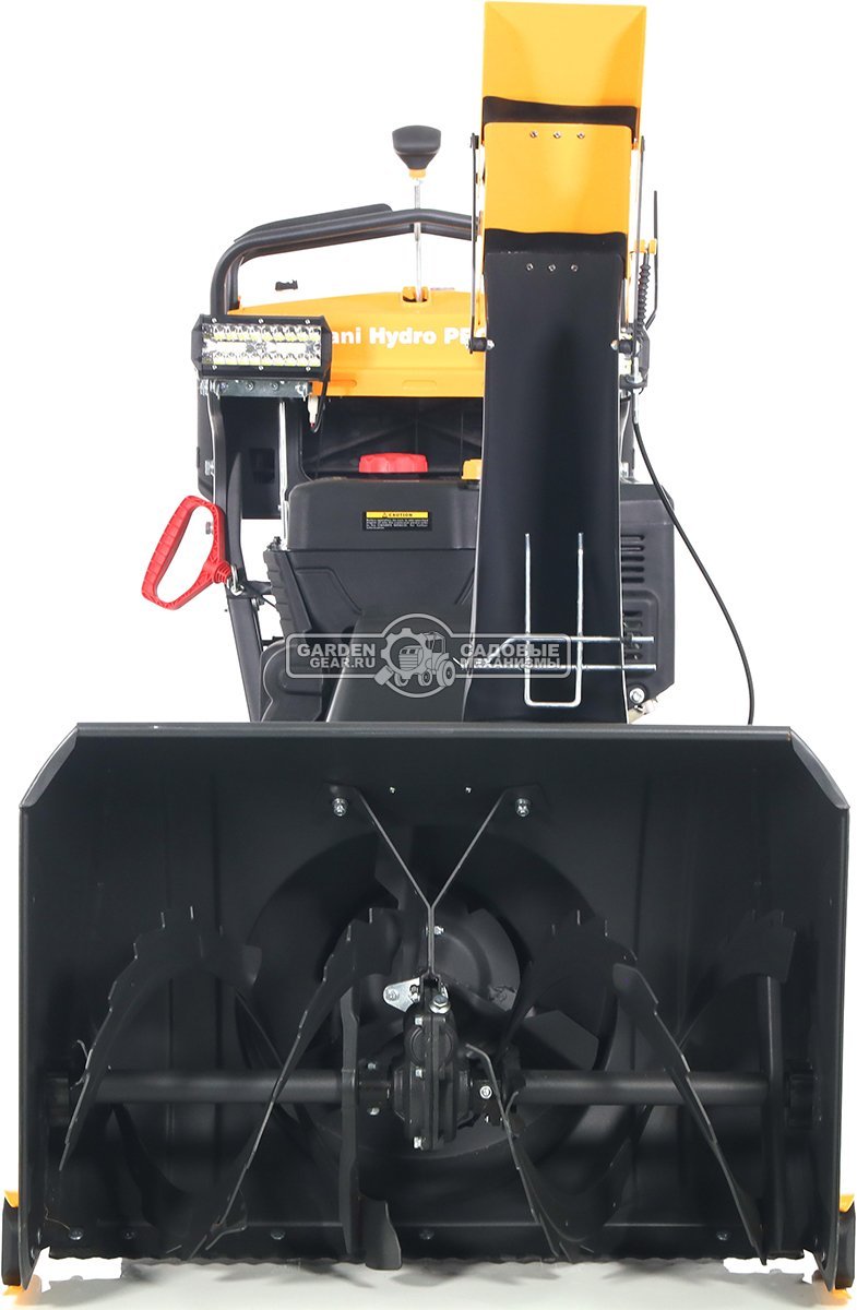 Снегоуборщик ZimAni Hydro Pro 86 Track с платформой для оператора (PRC, 76 см, Loncin, 420 см3, эл/стартер от АКБ 12В, дифференциал, фара, 150 кг)