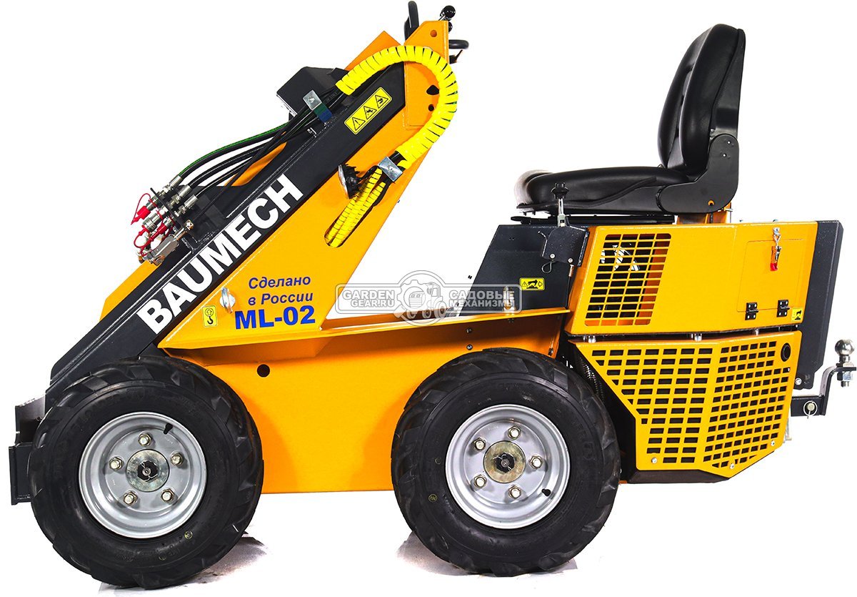 Универсальная машина мини-погрузчик Baumech ML-02 Pro с двигателем Zongshen GB750 EFI V-Twin инжектор