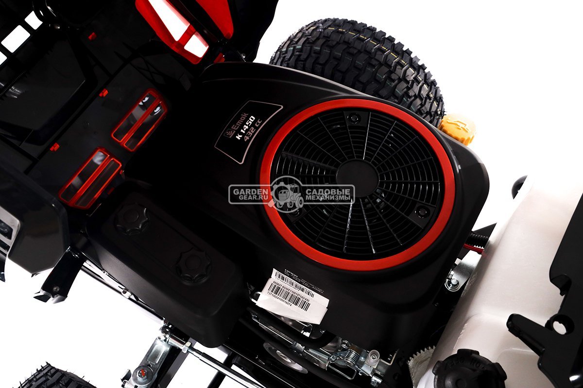 Садовый трактор Oleo-Mac OM 99L/14,5 K (PRC, Emak K 1450 AVD, 432 см3, 98 см., боковой выброс, гидростатика, 169 кг.)