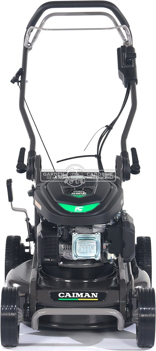 Газонокосилка бензиновая Caiman Fasto 50CT мульчирующая (RUS, 46 см, Caiman Green Engine, 166 см3, сталь, 40,4 кг.)