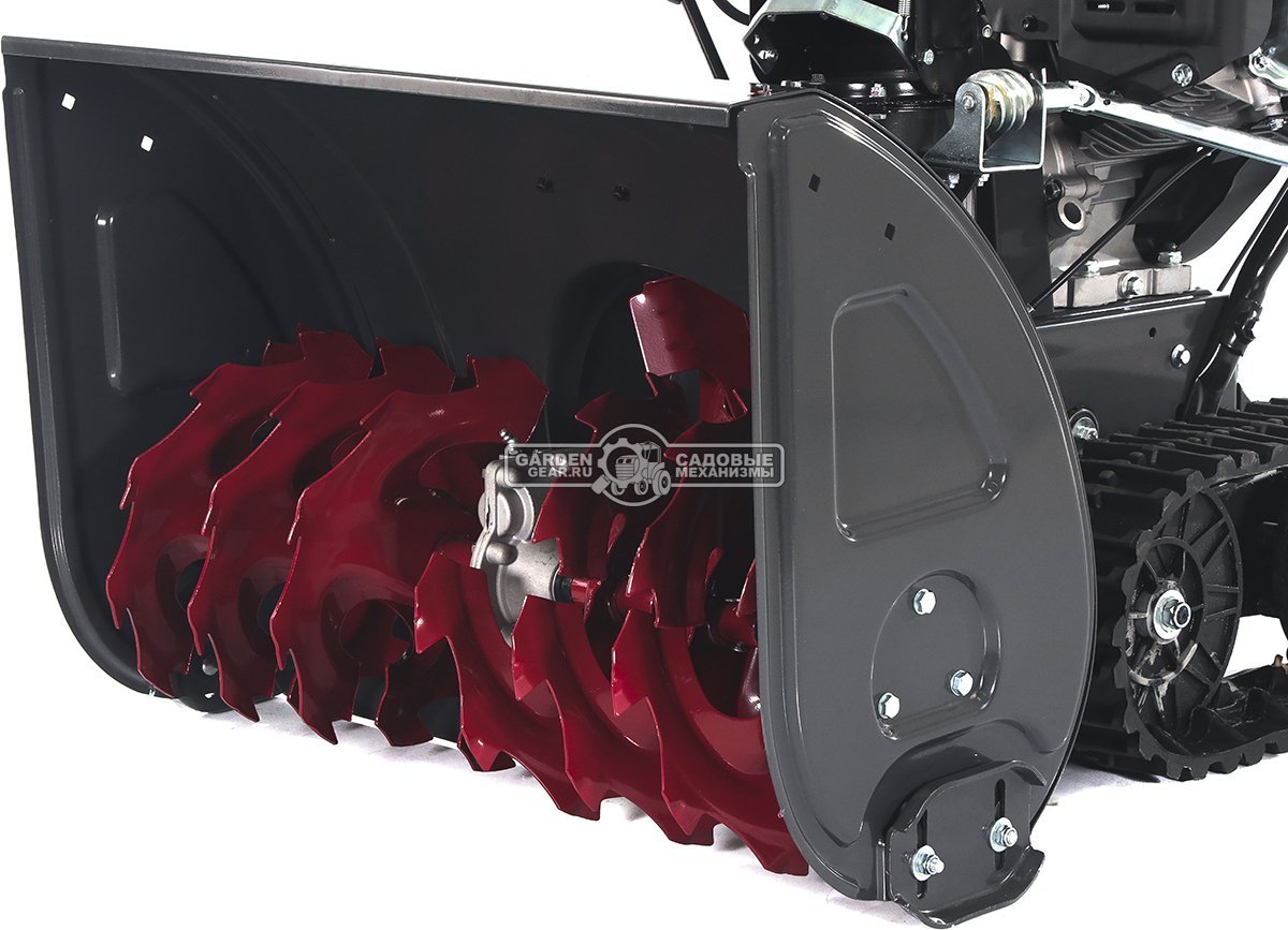 Снегоуборщик Evoline SBG 700 TLE гусеничный (PRC, 70 см, Loncin, 383 см3, эл/стартер 220В, фара, разблокировка гусениц, подогрев рукояток, 120 кг)