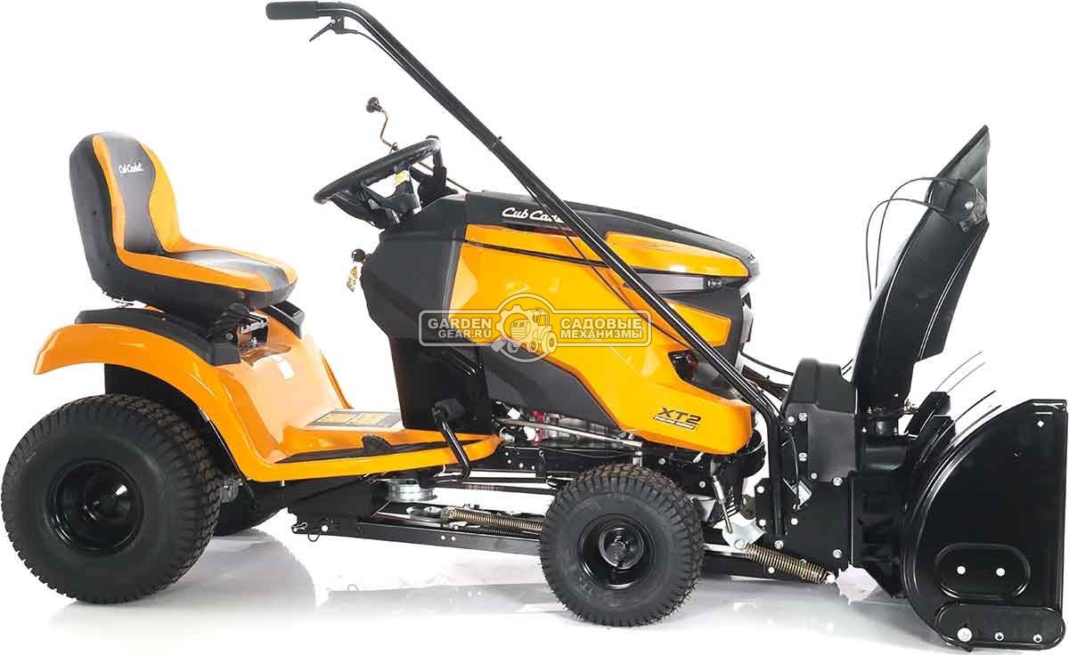 Снегоуборочный трактор Cub Cadet XT2 PS117i с 3X роторным снегоуборщиком