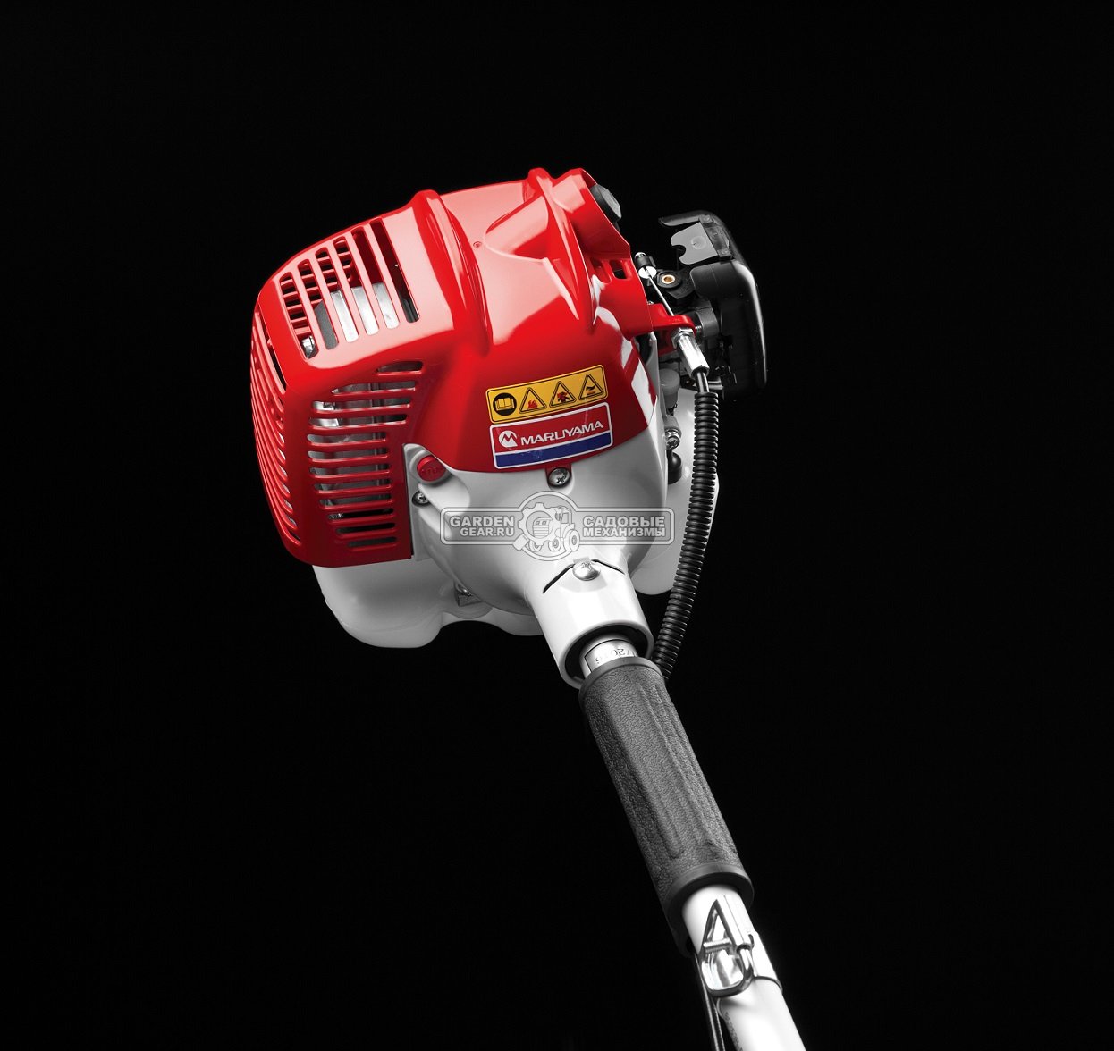Бензокоса Maruyama BC200H Max (JPN, 0.59 кВт/0.8 л.с., 19.8 см3, Maruyama EE203, диск Katana 34Z 230 мм, Pitasul леска 2.4 мм, 4.4 кг)