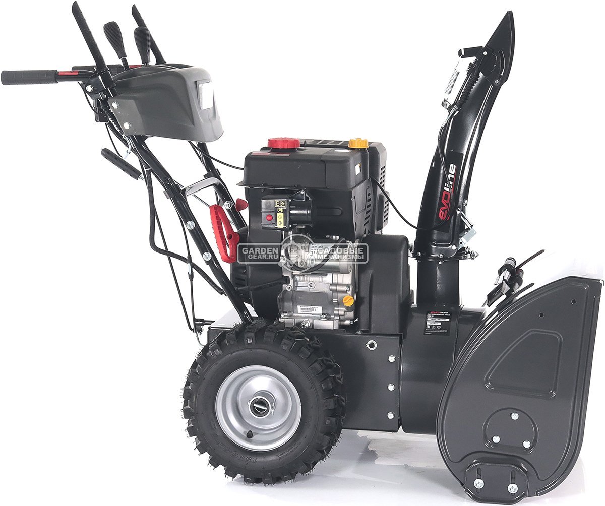 Снегоуборщик Evoline SBG 700 LE (PRC, 70 см, Loncin 383 см3, эл/стартер 220В, фара, автоматич. дифференциал, скорости 6/2, подогрев рукояток,120 кг)