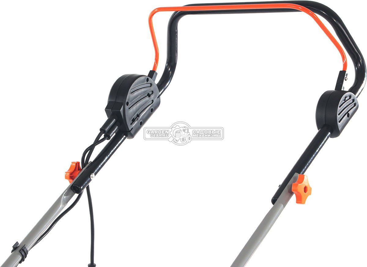 Вертикуттер - аэратор электрический Villartec AE 1538 (PRC, 1500 Вт, 38 см, ножи + пружины, пластик, 50 л, 14 кг)