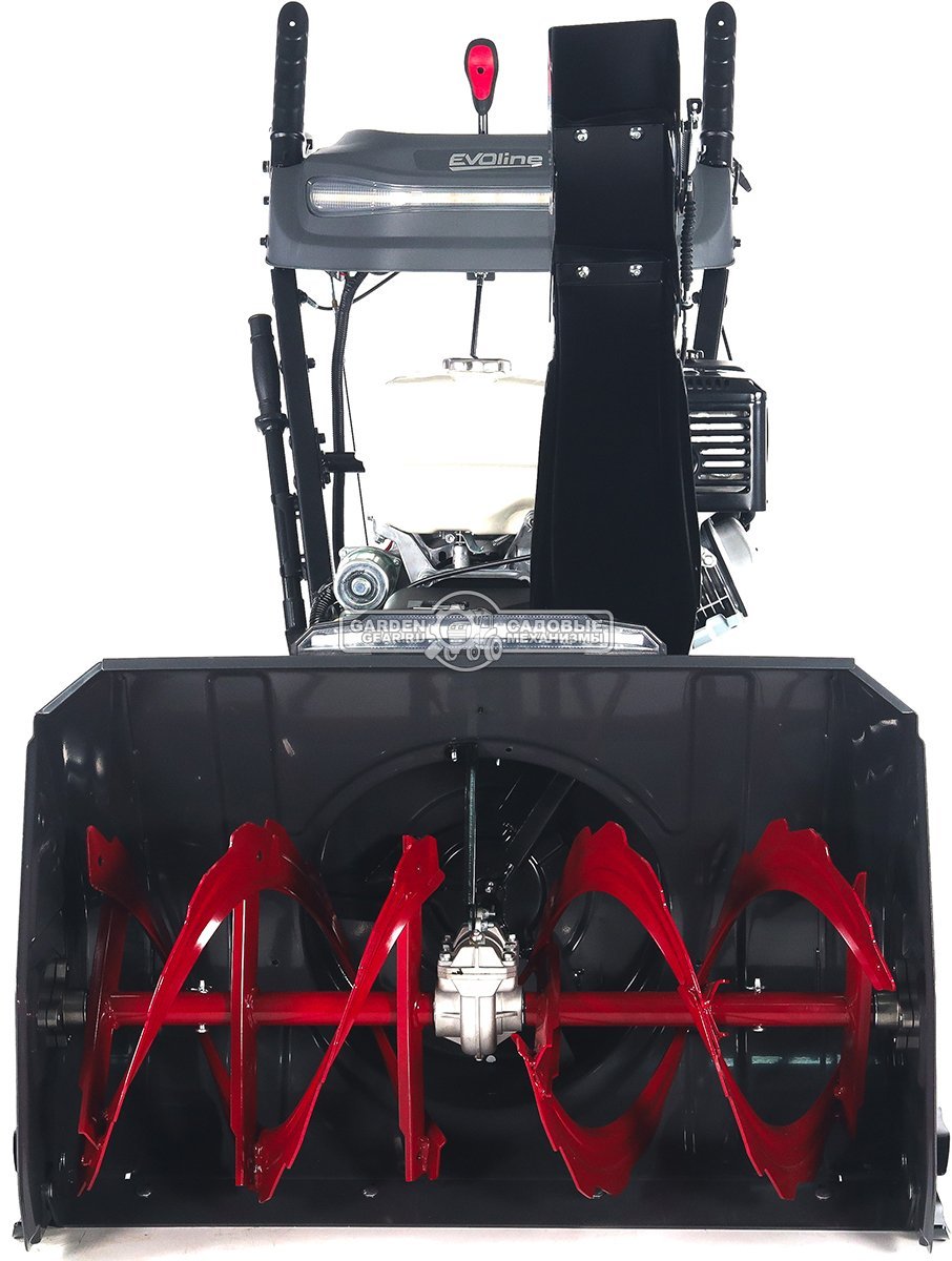 Снегоуборщик Evoline SBG 810 THE Hydro (PRC, 81 см, Honda GX390, 390 см3, эл/стартер от АКБ 12В, дифференциал, фара, 120 кг)