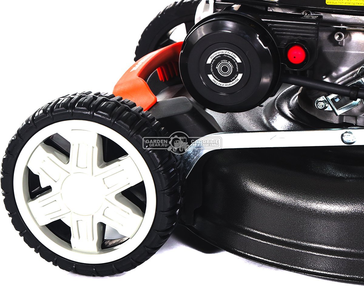 Газонокосилка бензиновая Yard Fox 46S (PRC, 46 см, Zongsheng NP150, 149 см3, сталь, 3 в 1, 60 л, 27.9 кг)