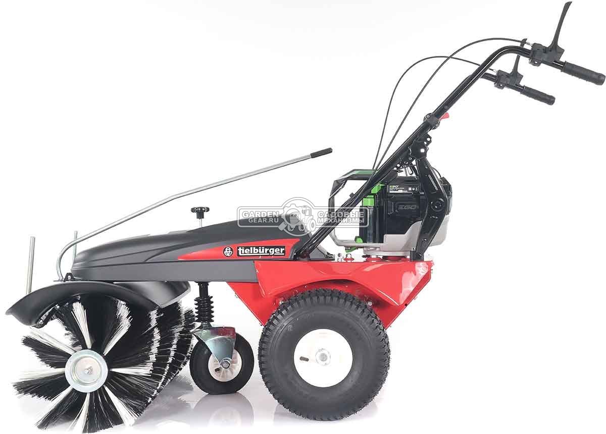 Аккумуляторная подметальная машина Tielbuerger TK36 Pro Akku SET c 2 АКБ и ЗУ (GER, 2х56В, ширина 80 см, диаметр 40 см, 1 вперед, 93 кг.)