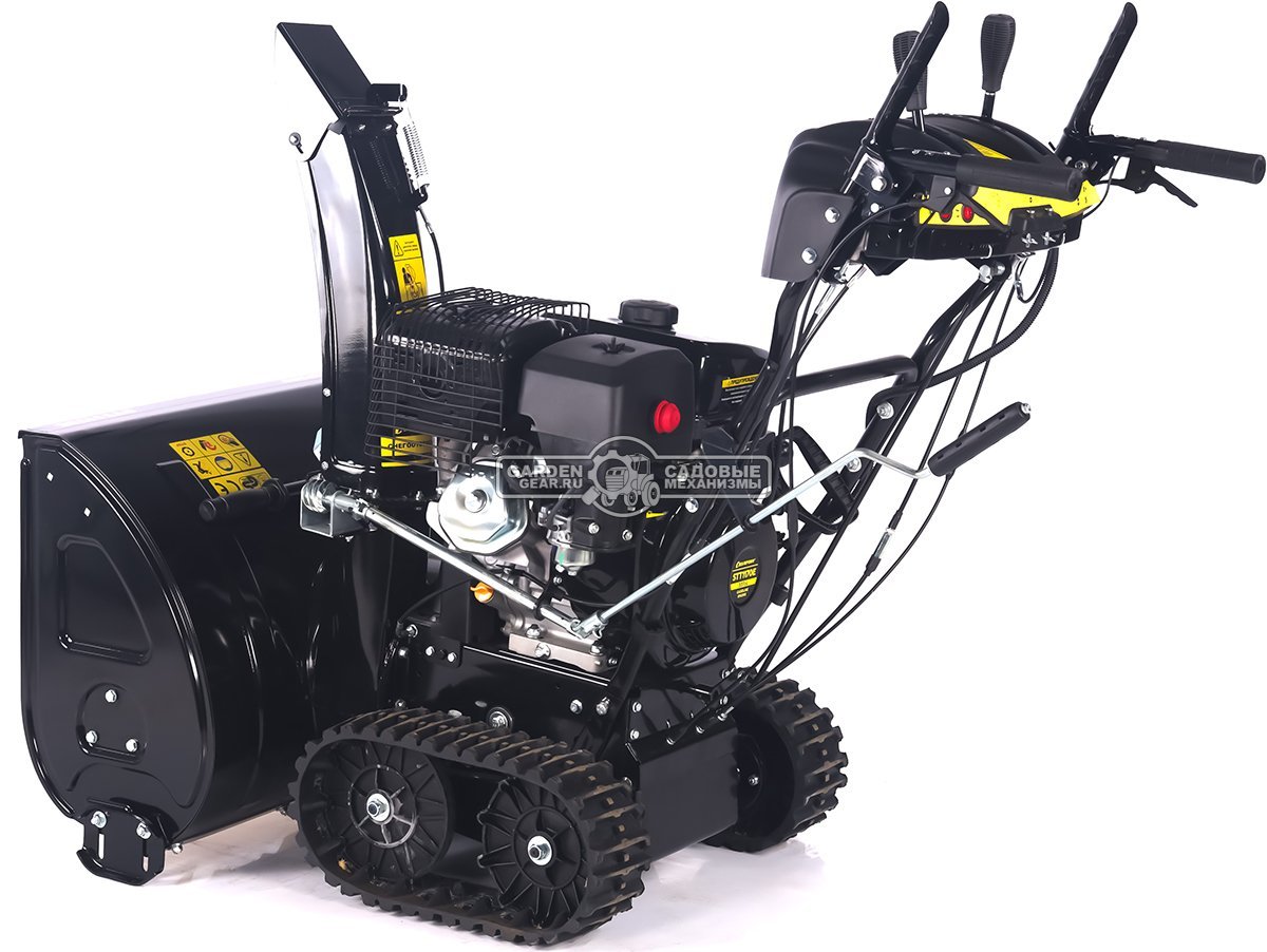 Снегоуборщик Champion STT1170E Pro гусеничный (PRC, 70 см, Champion, 337 см3, эл/стартер 220В, фара, разблокировка гусениц, 121 кг)