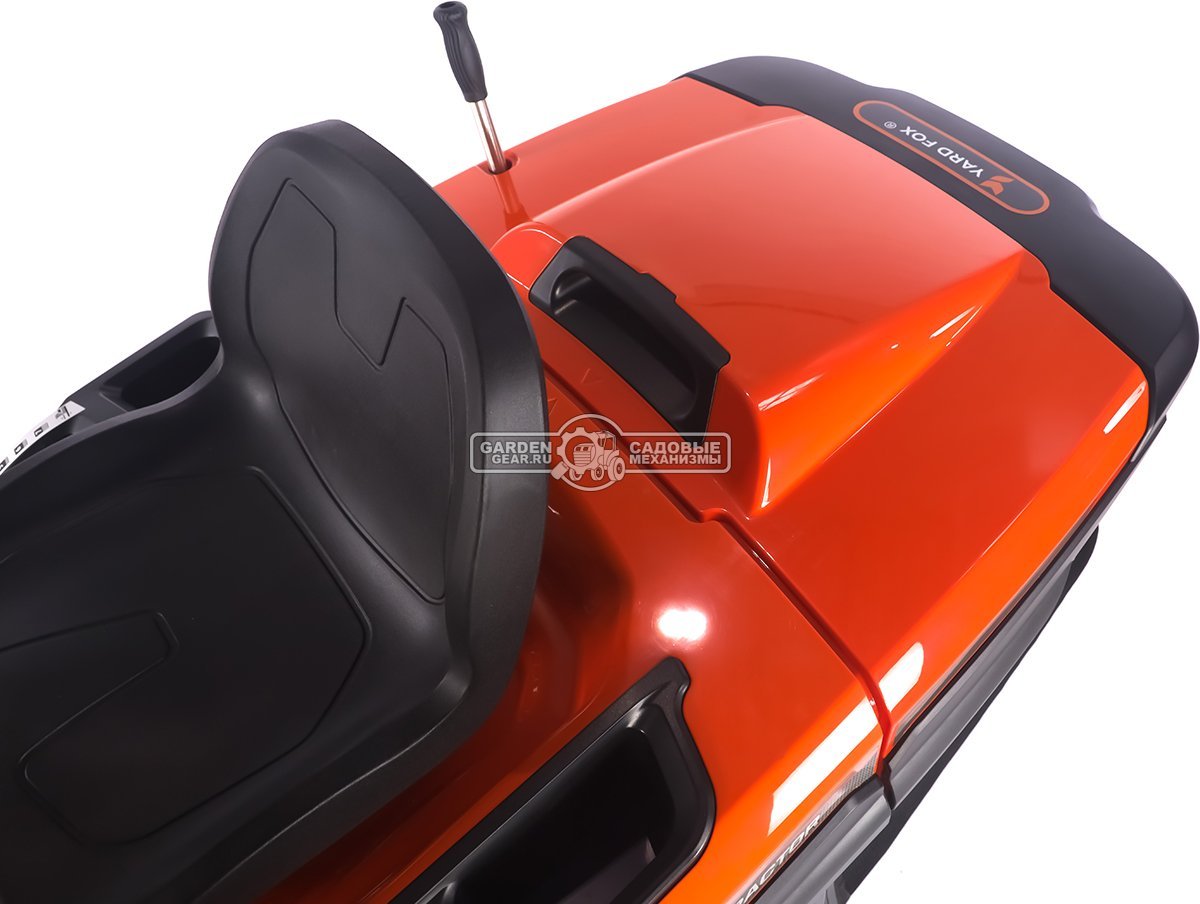 Садовый трактор Yard Fox Optima T 108 RDH (PRC, Loncin V-Twin 586 куб.см., гидростатика, травосборник 260 л, ширина кошения 108 см, 220 кг)