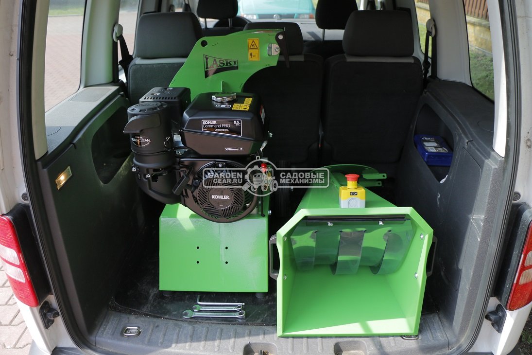 Садовый измельчитель веток бензиновый Laski LS51/GX (CZE, Honda GX200, 196 см3, ветки до 51 мм, 88 кг)