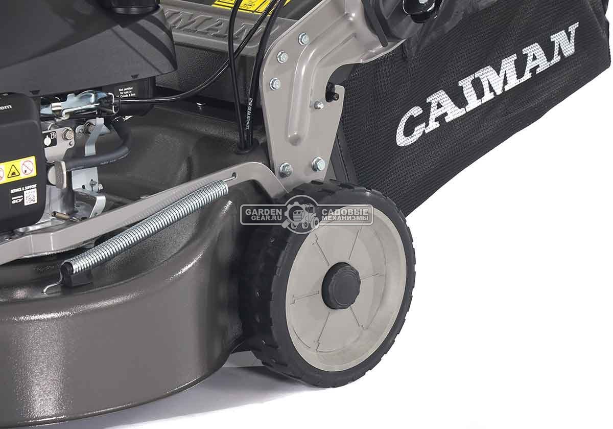 Газонокосилка бензиновая Caiman Ferro 47HV (RUS, 47 см, Honda GCVx 145, 146 см3, сталь, 4 в 1, 50 л, 41.2 кг)