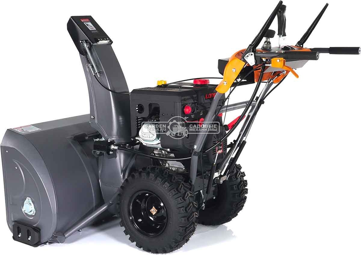 Снегоуборщик Villartec WB1510E (PRC, 107 см, Loncin 420 см3, эл/стартер 220В, фара, подогр. рукояток, разблокир. колес, скорости 6/2, 135 кг)