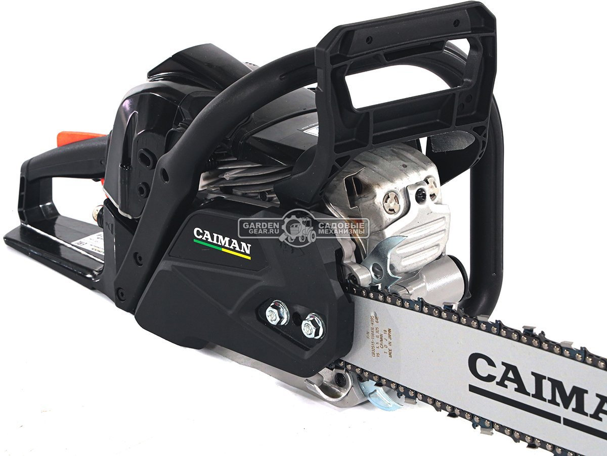 Бензопила Caiman Chenso 55-15 SL15 Decompressor (RUS, 56 куб.см., 2,4 кВт/3,3 л.с., 0,325", 1,5 мм, 64E, 5,6 кг)