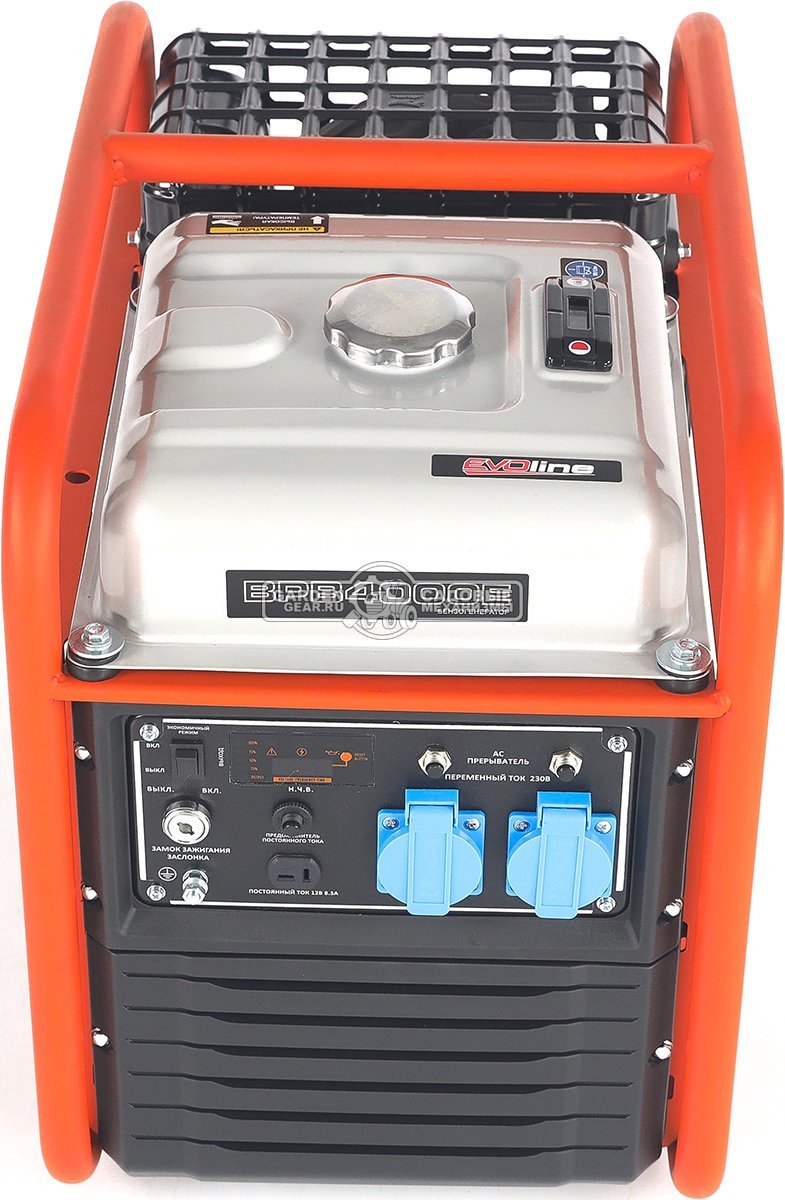 Бензиновый генератор инверторный EVOline BPB 4000 (PRC, 224 см3, 3.8/3.5 кВт, 11 л, 33 кг)