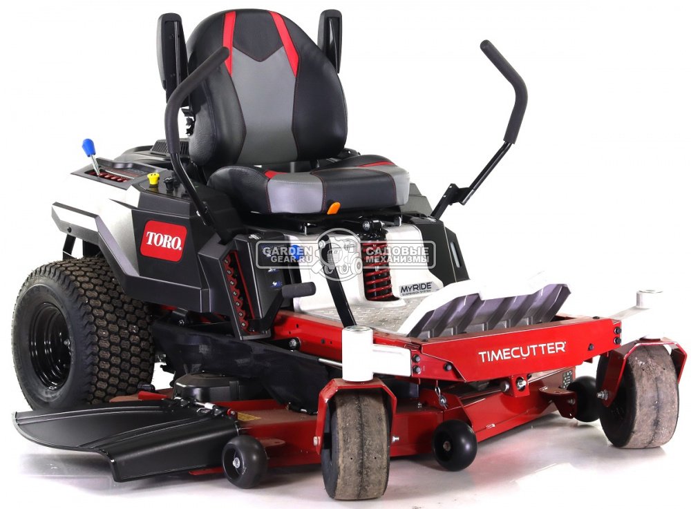 Садовый райдер Toro TimeCutter 74694 с нулевым радиусом разворота (USA, Toro V-Twin, 708 куб.см., гидростатика, ширина кошения 127 см., 288 кг.)