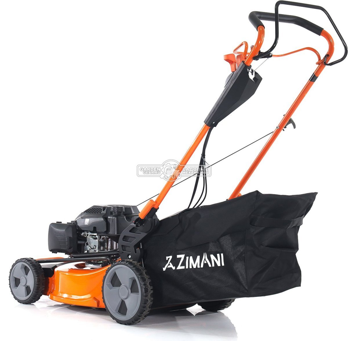 Газонокосилка бензиновая ZimAni LC548V (PRC, 48 см, Yamaha MA175, 174 см3, 3 в 1, Quattro Blade, вариатор, 80 л, 40 кг)