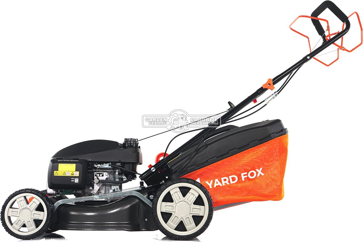 Газонокосилка бензиновая Yard Fox 46SH (PRC, 46 см, Honda GCV145, 145 см3, сталь, 3 в 1, 60 л, 27.9 кг)