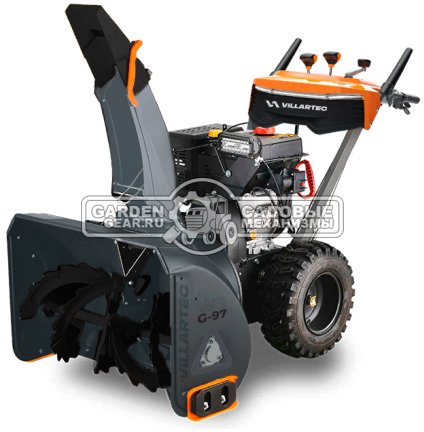 Снегоуборщик Villartec WB G-97 (PRC, 71 см, Loncin, 252 см3, эл/стартер 220В, фара, разблокир. колес, скорости 6/2, подогрев рукояток, 105 кг)