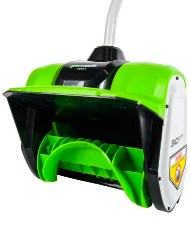 Снегоуборщик аккумуляторный / лопата GreenWorks GD40SS30 с АКБ 5 А/ч и ЗУ (PRC, BL 40В, ширина 30 см, 7 кг)