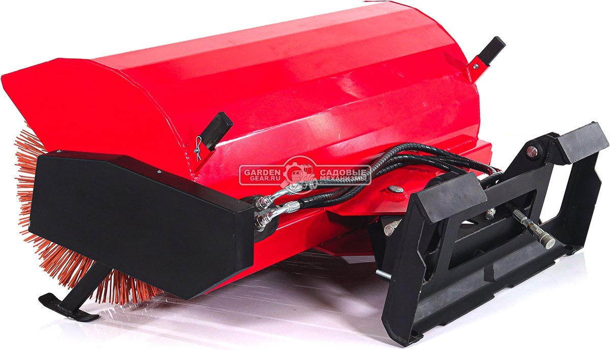 Щетка коммунальная RED 160 см. с шарнирным поворотом в 2 стороны для мини-погрузчика, 192,5 кг. 
