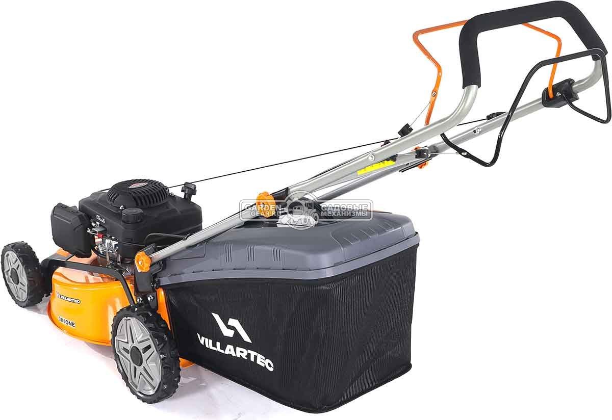 Газонокосилка бензиновая Villartec MB 3751T Country (PRC, 51 см, Loncin Ready Start, 166 см3, сталь, 3 в 1, 65 л, 33.3 кг)