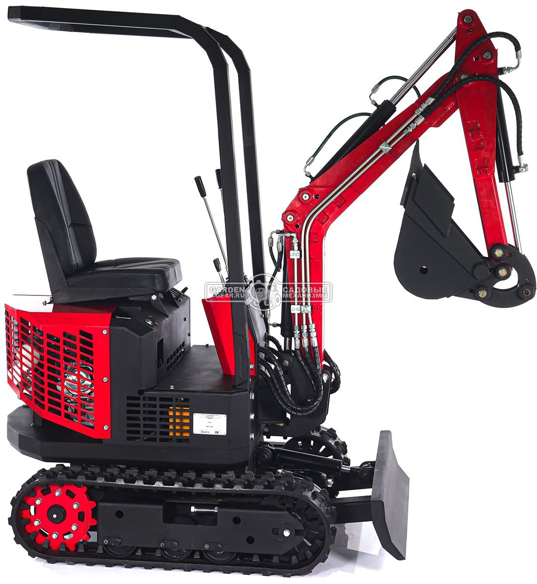 Гусеничный полноповоротный экскаватор RED LC-01 Lifan 15 л.с., глубина копания 1,6 м., 771 кг.