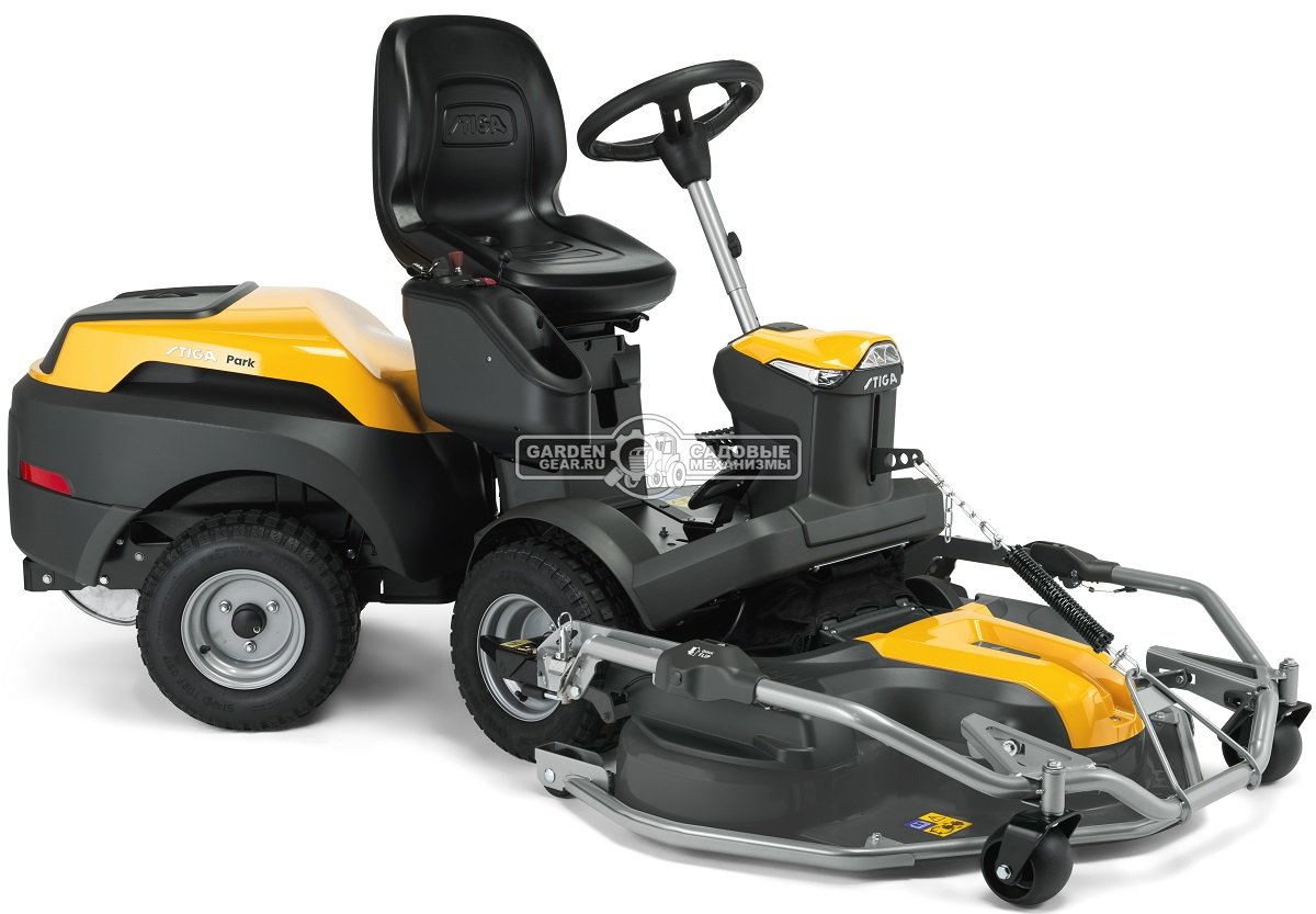 Садовый райдер Stiga Park 700 W без деки (ITA, Stiga ST600 V-Twin, 586 куб.см., гидростатика, задний привод, LED, 215 кг.)